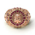 Ruby Owl Gold Men's Fashion Ring - Adrian No. 11