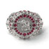 Ruby Raven Gold Men's Fashion Ring - Nolan No. 12