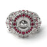 Ruby Shark Gold Men's Fashion Ring - Ryan No. 12 image 2