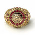 Ruby Tiger Gold Men's Fashion Ring - Landon No. 10 image 4