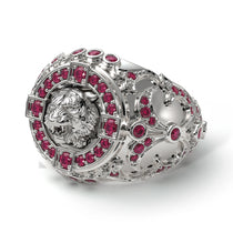 Ruby Tiger Gold Men's Fashion Ring - Landon No. 12 image 1