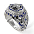 Sapphire Bespoke Elephant Men’s Fashion Ring - Charles No. 15
