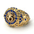 Sapphire Cobra Gold Men's Fashion Ring - Waylon No. 13