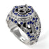 Sapphire Cobra Gold Men's Fashion Ring - Waylon No. 15 image 2