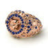 Sapphire Puma Gold Men's Fashion Ring - Santiago No. 14