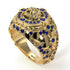 Sapphire Tiger Gold Men's Fashion Ring - Landon No. 13 image 2