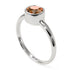 Solitaire Bezel Brown Diamond Ring - Emerson No. 1103