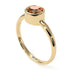 Solitaire Bezel Brown Diamond Ring - Emerson No. 1101 image 2
