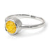 Solitaire Bezel Citrine Ring - Emerson No. 603