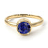 Solitaire Bezel Sapphire Ring - Emerson No. 13