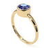 Solitaire Bezel Sapphire Ring - Emerson No. 13