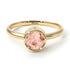 Solitaire Bezel Morganite Ring - Emerson No. 901 image 1