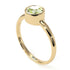 Solitaire Bezel Peridot Ring - Emerson No. 701