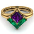 Stacking Princess Amethyst Ring - Elise No. 304