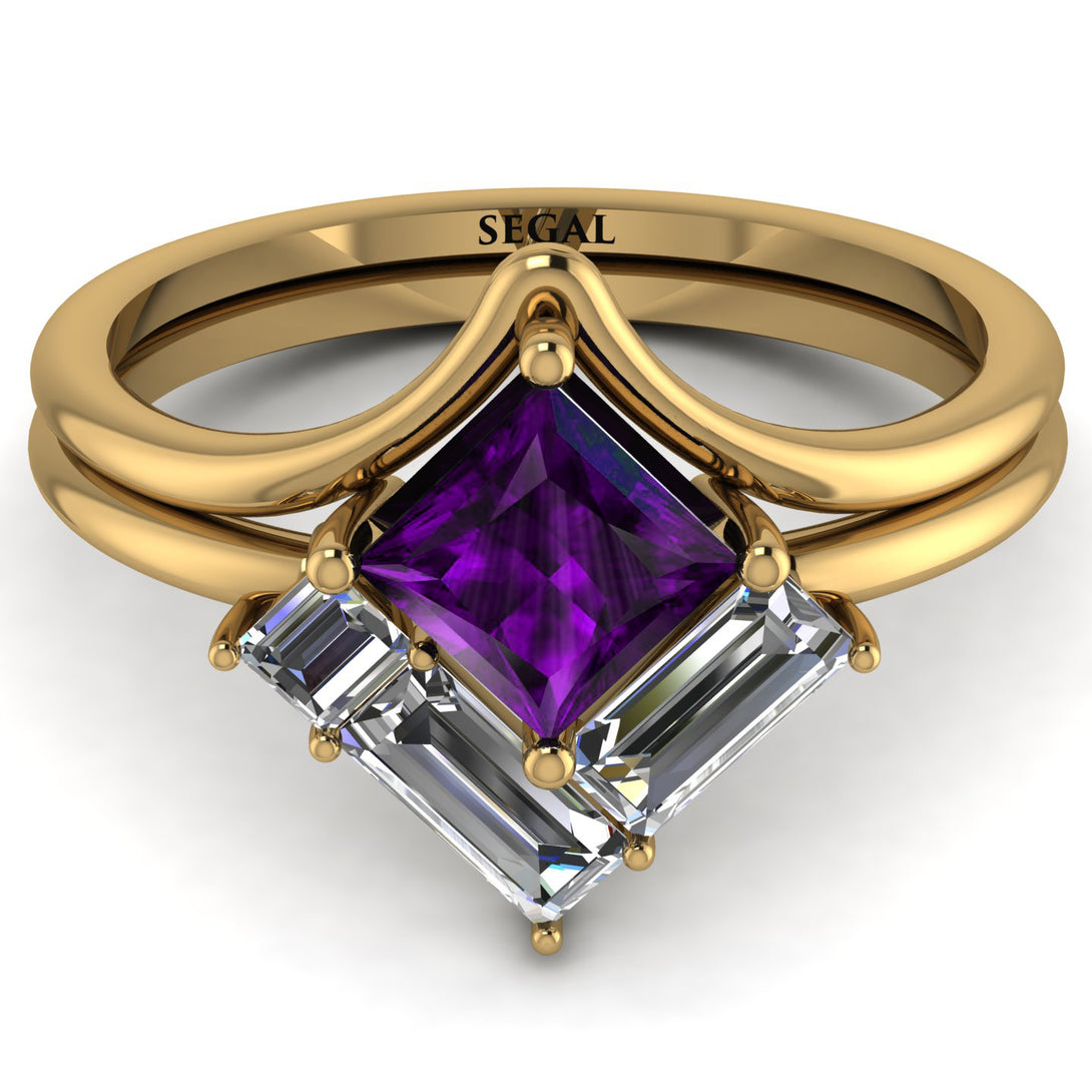 Stacking Princess Amethyst Ring - Elise No. 301
