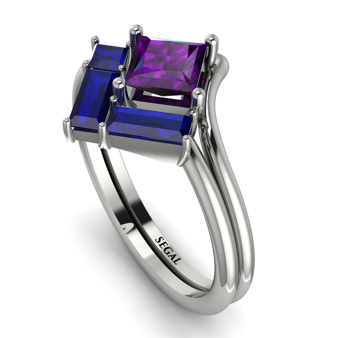 Stacking Princess Amethyst Ring - Elise No. 315