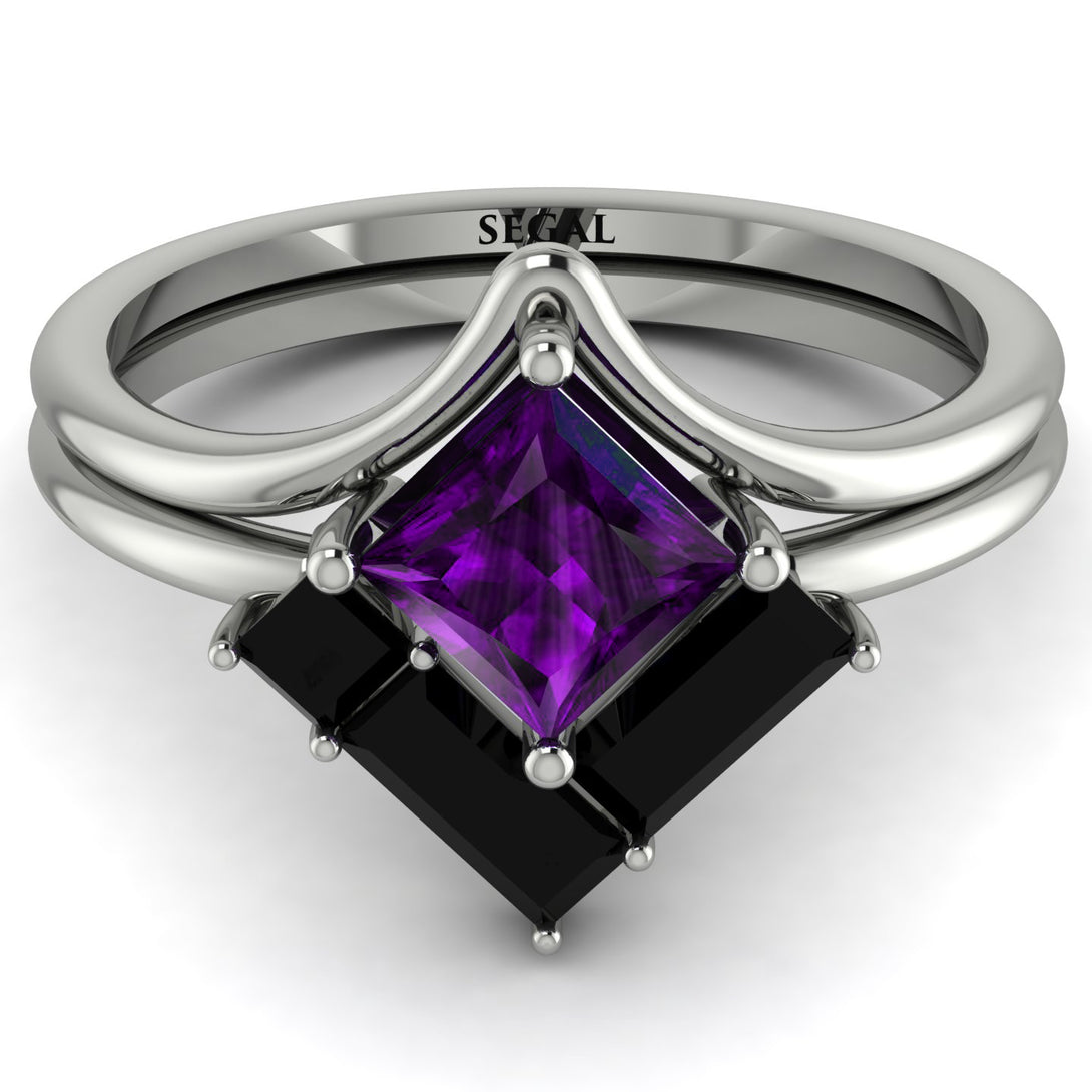 Stacking Princess Amethyst Ring - Elise No. 309