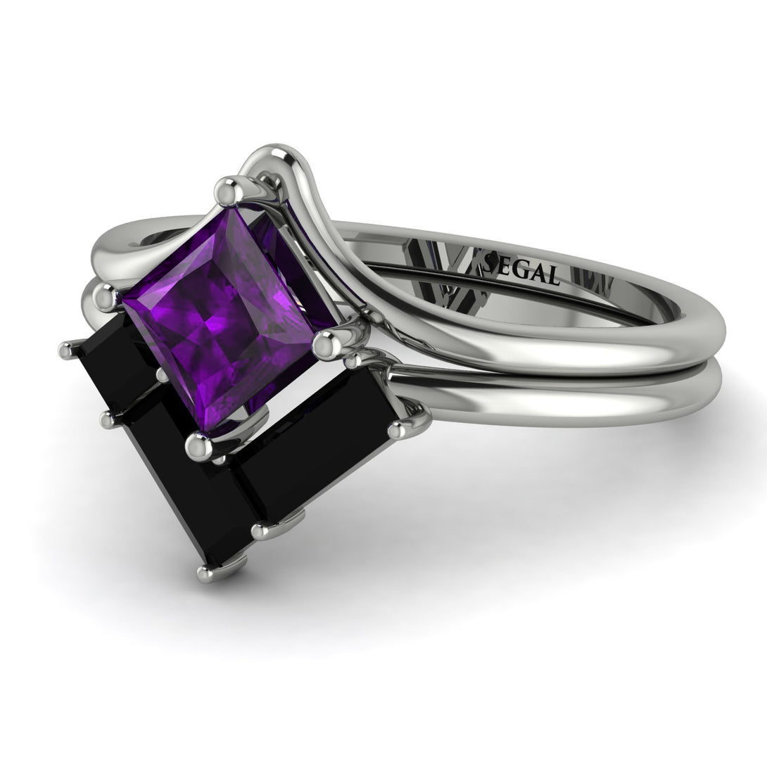 Stacking Princess Amethyst Ring - Elise No. 309