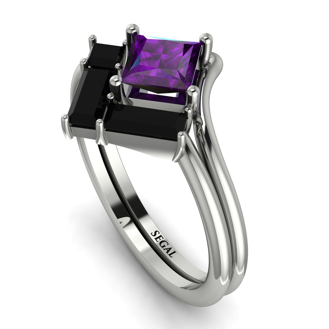 Stacking Princess Amethyst Ring - Elise No. 309