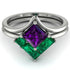 Stacking Princess Amethyst Ring - Elise No. 306