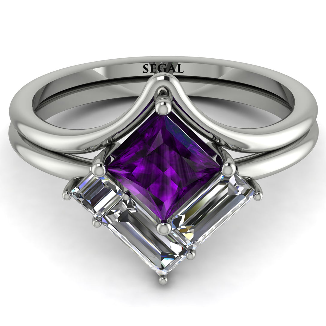 Stacking Princess Amethyst Ring - Elise No. 303