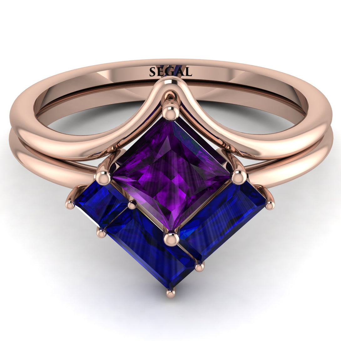 Stacking Princess Amethyst Ring - Elise No. 314