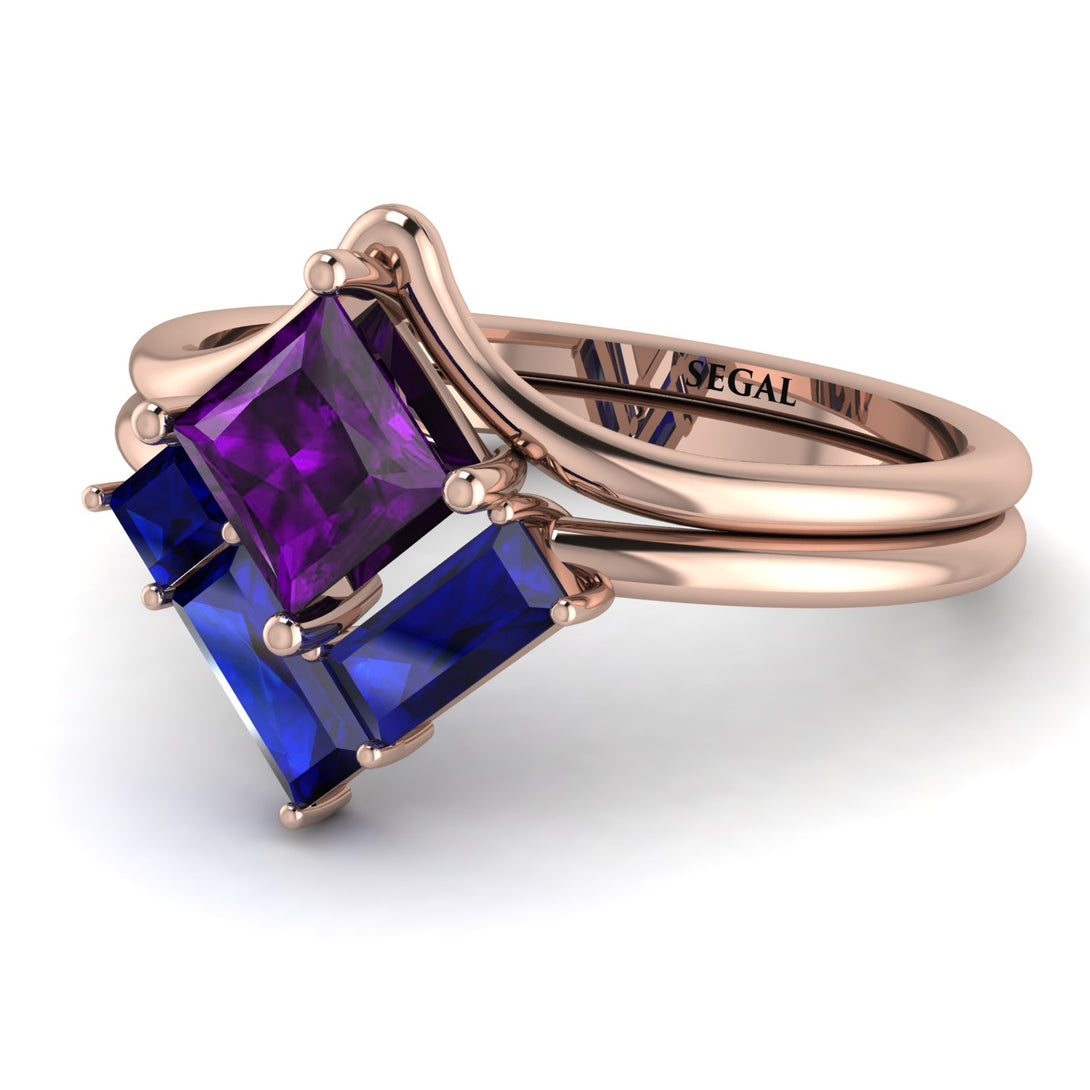 Stacking Princess Amethyst Ring - Elise No. 314