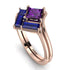 Stacking Princess Amethyst Ring - Elise No. 314