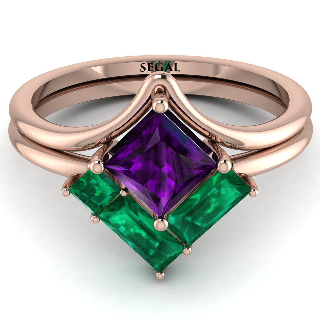 Stacking Princess Amethyst Ring - Elise No. 305