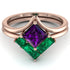 Stacking Princess Amethyst Ring - Elise No. 305