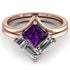 Stacking Princess Amethyst Ring - Elise No. 302