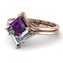 Stacking Princess Amethyst Ring - Elise No. 302