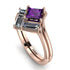 Stacking Princess Amethyst Ring - Elise No. 302