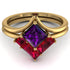 Stacking Princess Amethyst Ring - Elise No. 310