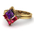 Stacking Princess Amethyst Ring - Elise No. 310