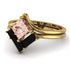 Stacking Princess Morganite Ring - Elise No. 907