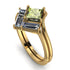 Stacking Princess Peridot Ring - Elise No. 701