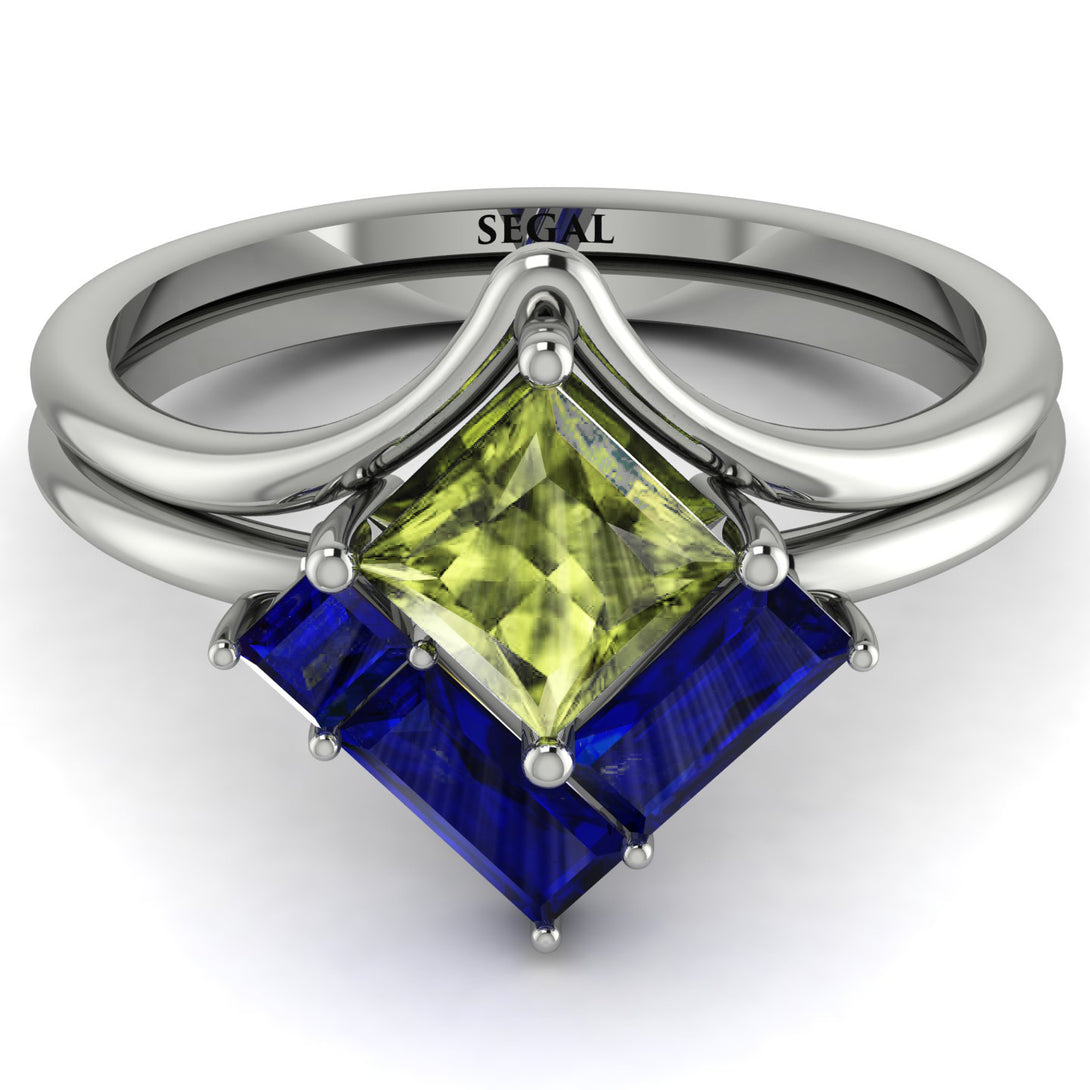 Stacking Princess Peridot Ring - Elise No. 715