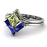 Stacking Princess Peridot Ring - Elise No. 715