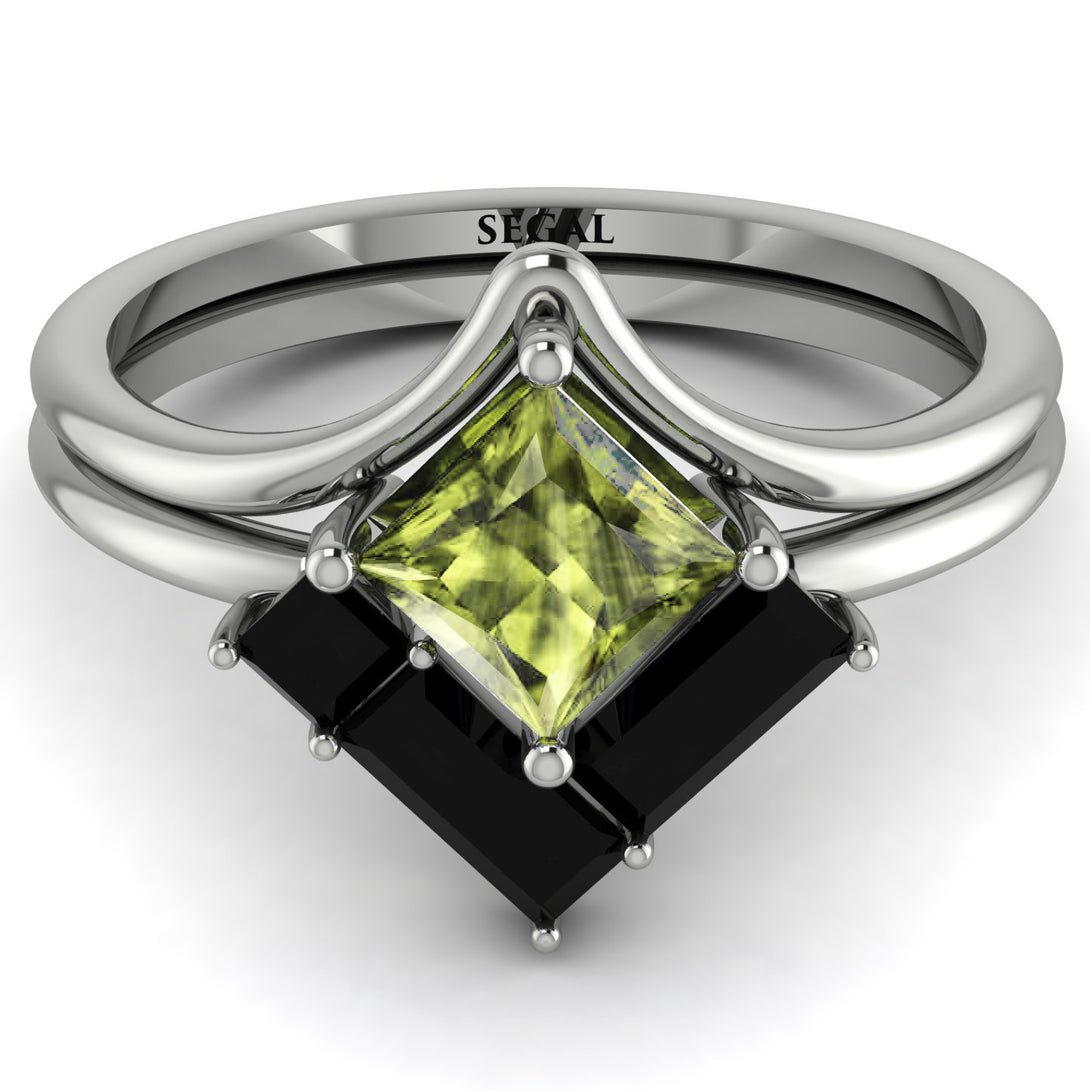 Stacking Princess Peridot Ring - Elise No. 709
