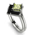 Stacking Princess Peridot Ring - Elise No. 709