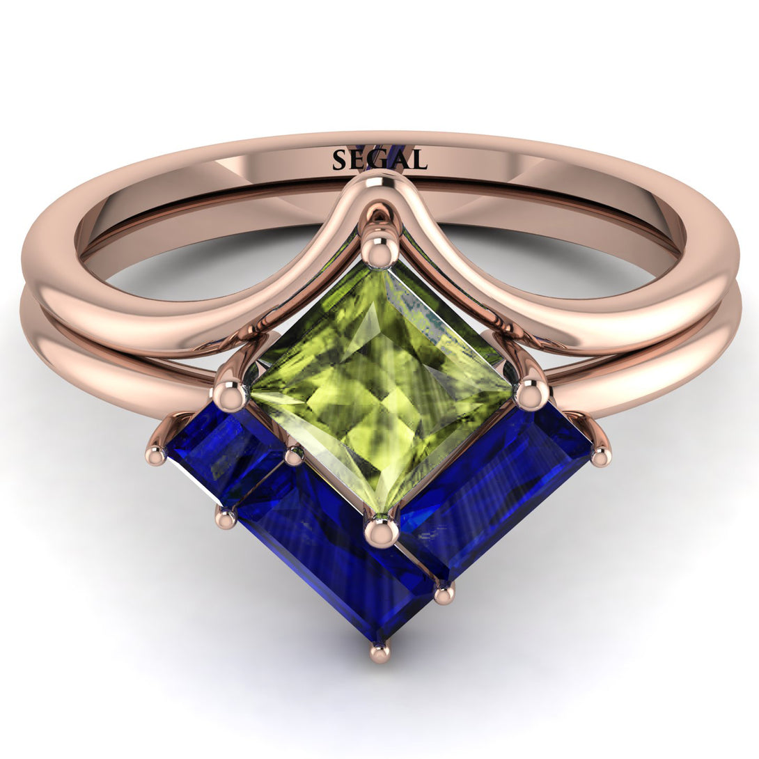 Stacking Princess Peridot Ring - Elise No. 714