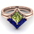 Stacking Princess Peridot Ring - Elise No. 714