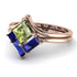 Stacking Princess Peridot Ring - Elise No. 714