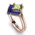Stacking Princess Peridot Ring - Elise No. 714