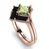 Stacking Princess Peridot Ring - Elise No. 708