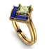 Stacking Princess Peridot Ring - Elise No. 713