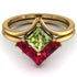Stacking Princess Peridot Ring - Elise No. 710
