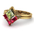 Stacking Princess Peridot Ring - Elise No. 710
