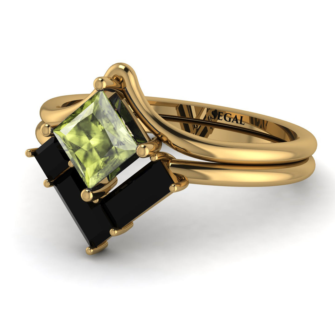 Stacking Princess Peridot Ring - Elise No. 707